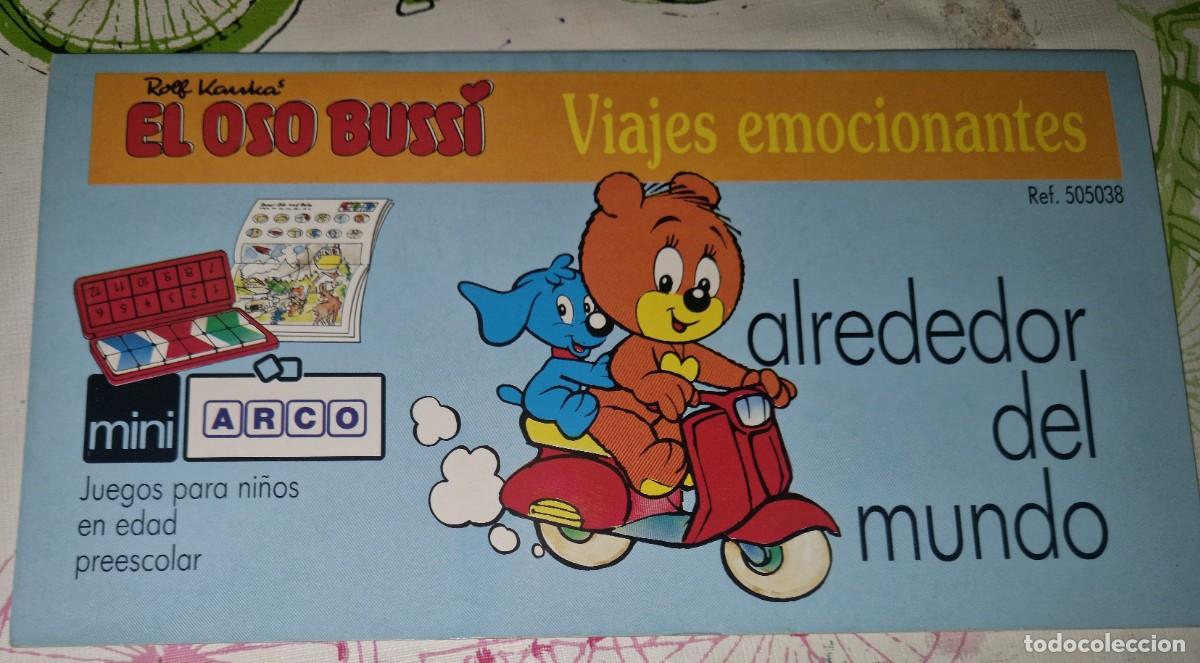 Juegos educativos:  CUADERNO MINI ARCO, EL OSO BUSSI, VIAJES EMOCIONANTES ALREDEDOR DEL MUNDO CUADERNO MINI ARCO, EL