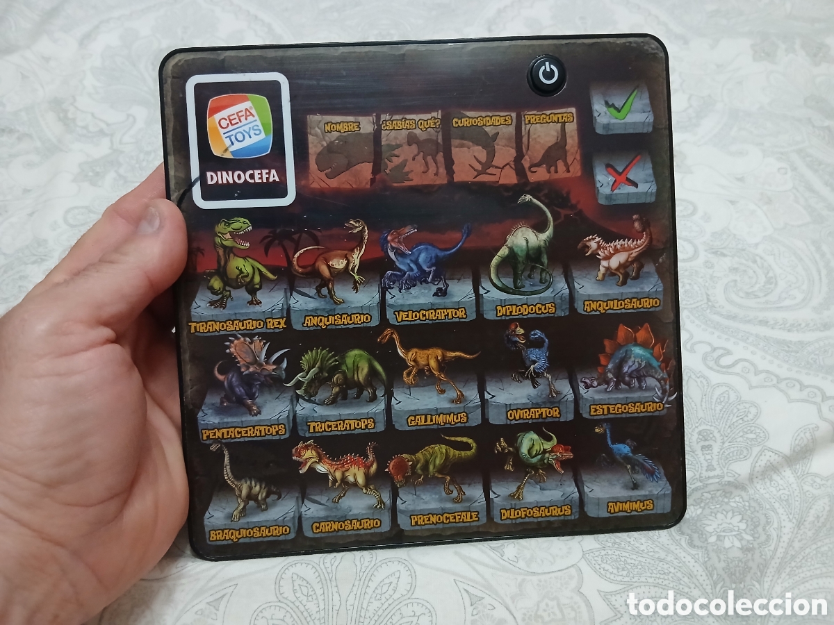 Juegos educativos: Tablet Interactiva, Juego Educativo, Descubre los Dinosaurios -Dinosefa- Cefa Toys