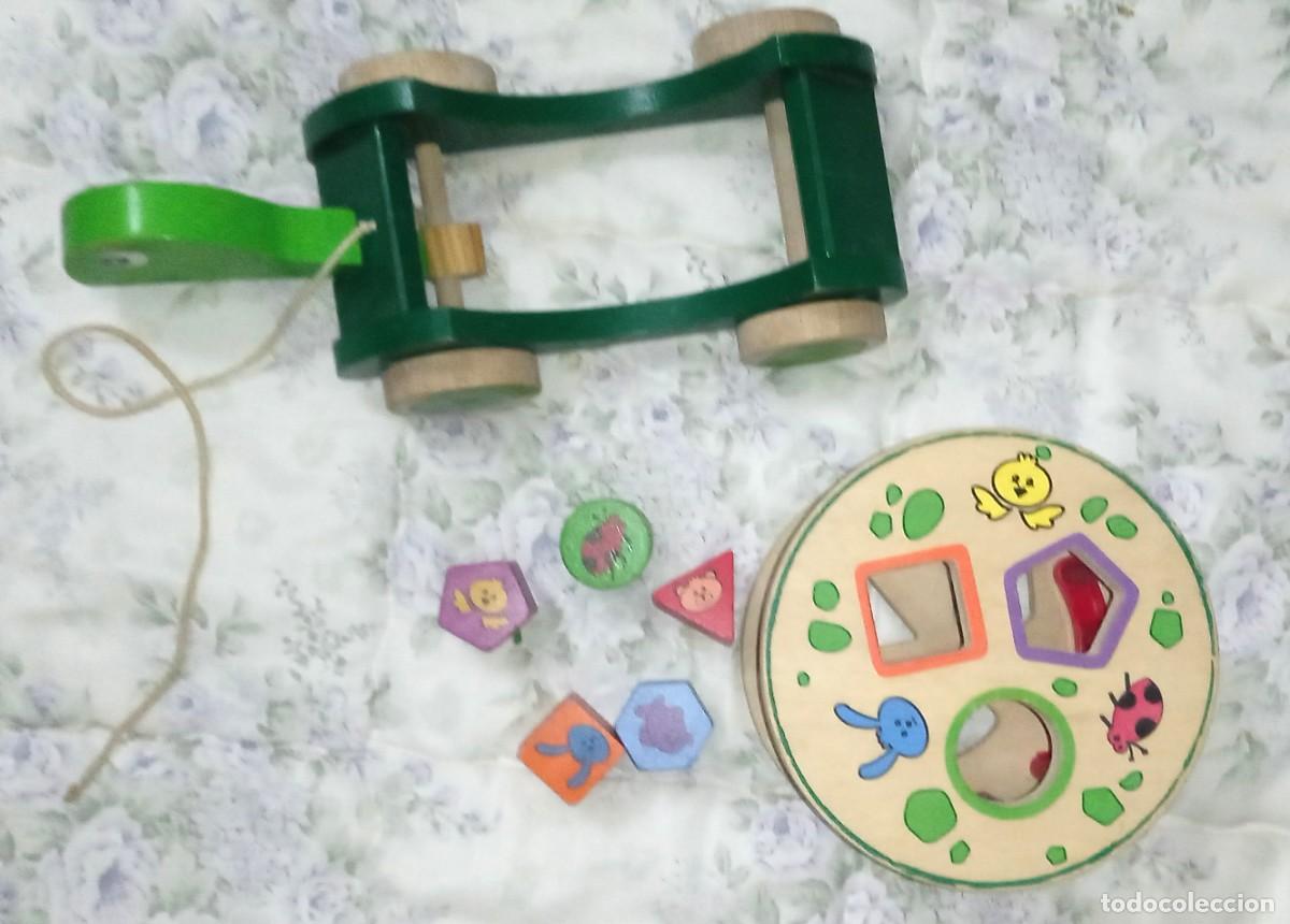 Juegos educativos: ARRASTRE TORTUGA DE MADERA-PLAY TIVER JUNIOR - Foto 4