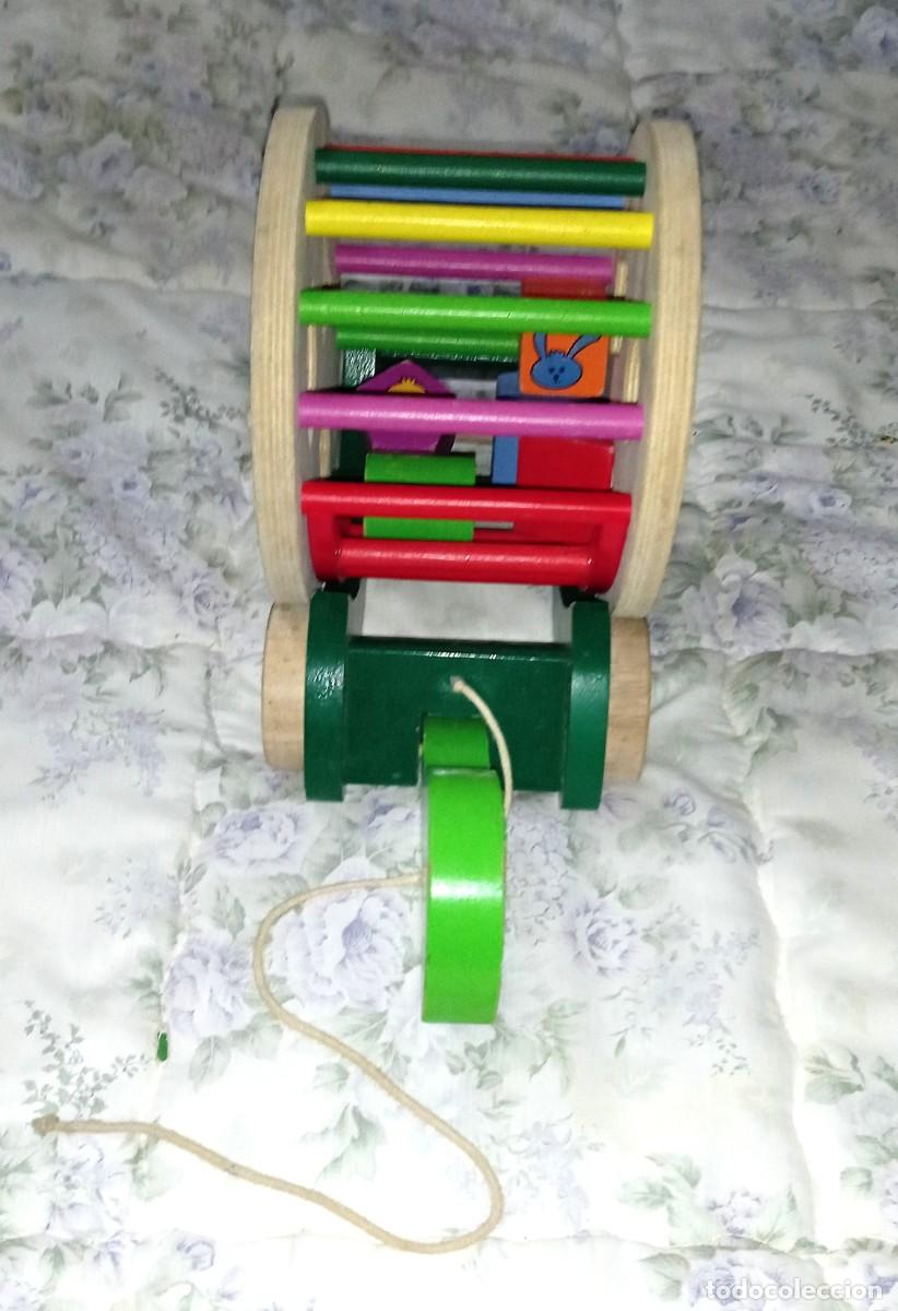 Juegos educativos: ARRASTRE TORTUGA DE MADERA-PLAY TIVER JUNIOR - Foto 6
