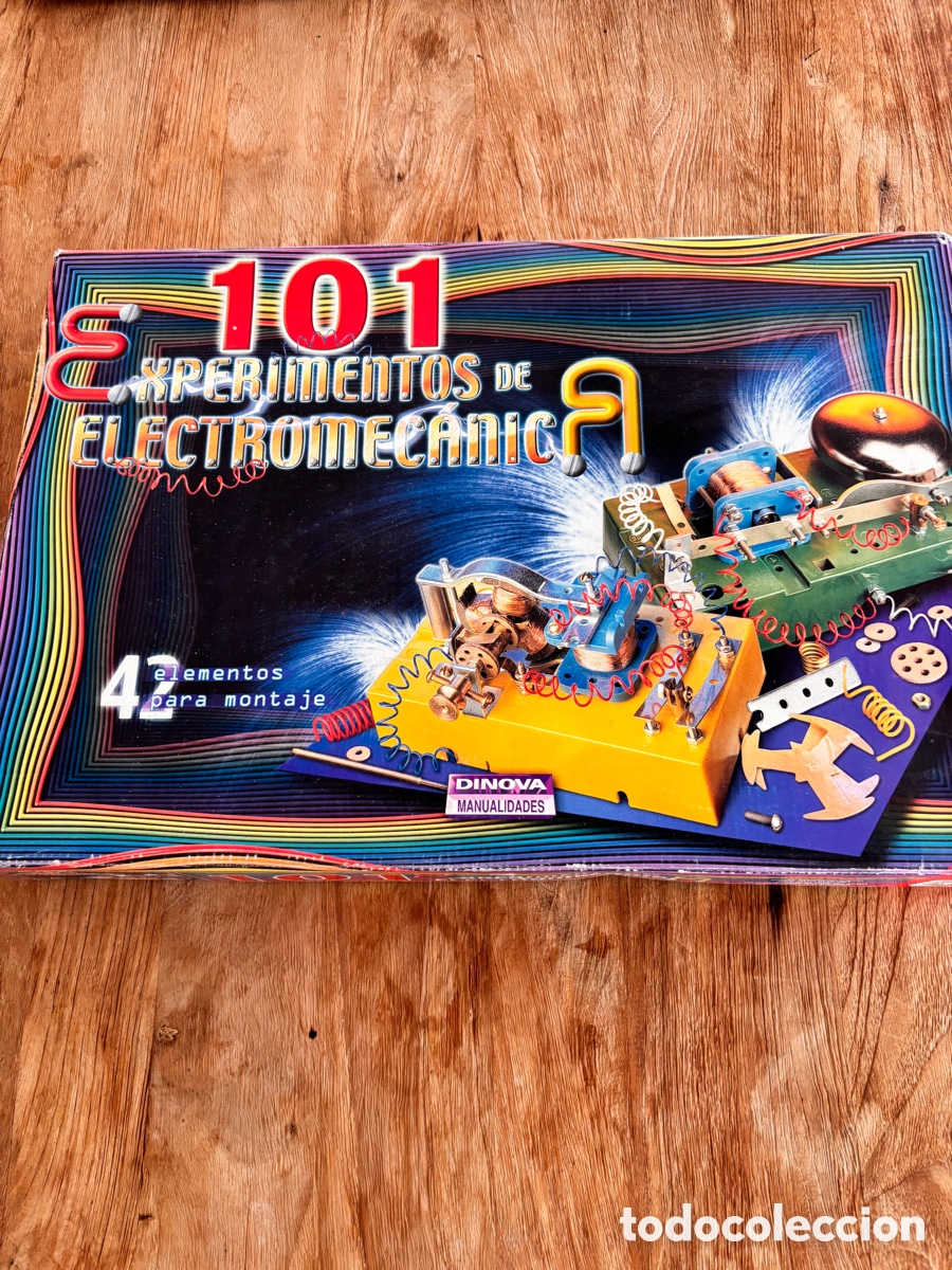 Juegos educativos: Juego Vintage &rdquo;101 Experimentos de Electromec&aacute;nica&rdquo; (Dinova)