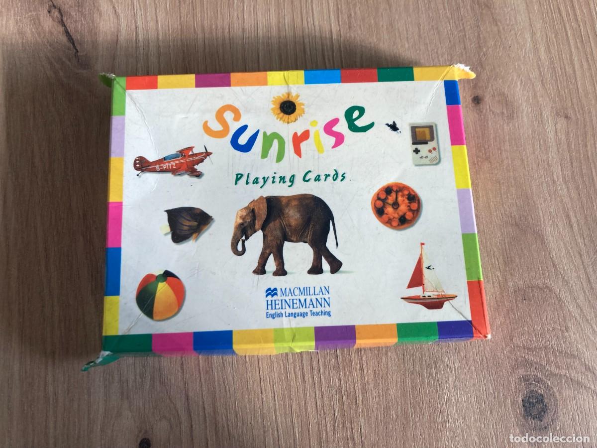 Juegos educativos: Sunrise playing cards English Language Teaching
