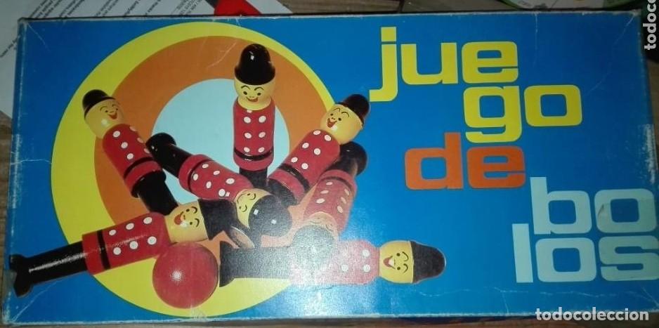 Juegos educativos: Juego de bolos constanso torneria a&ntilde;os 60 vintage