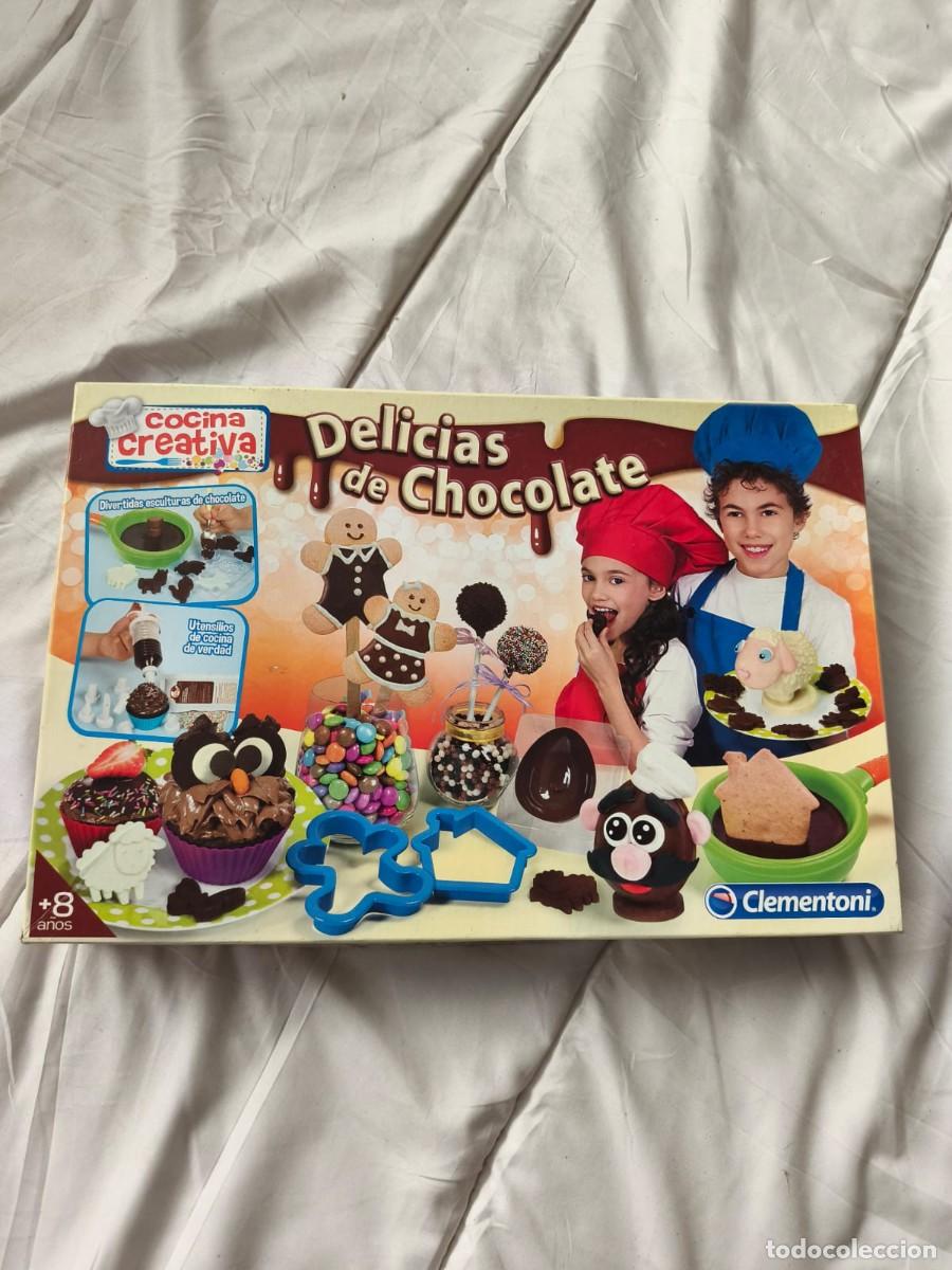 Juegos educativos: Delicias de Chocolate . Kit infantil de reposter&iacute;a. Clementoni. 2010 . Caja original
