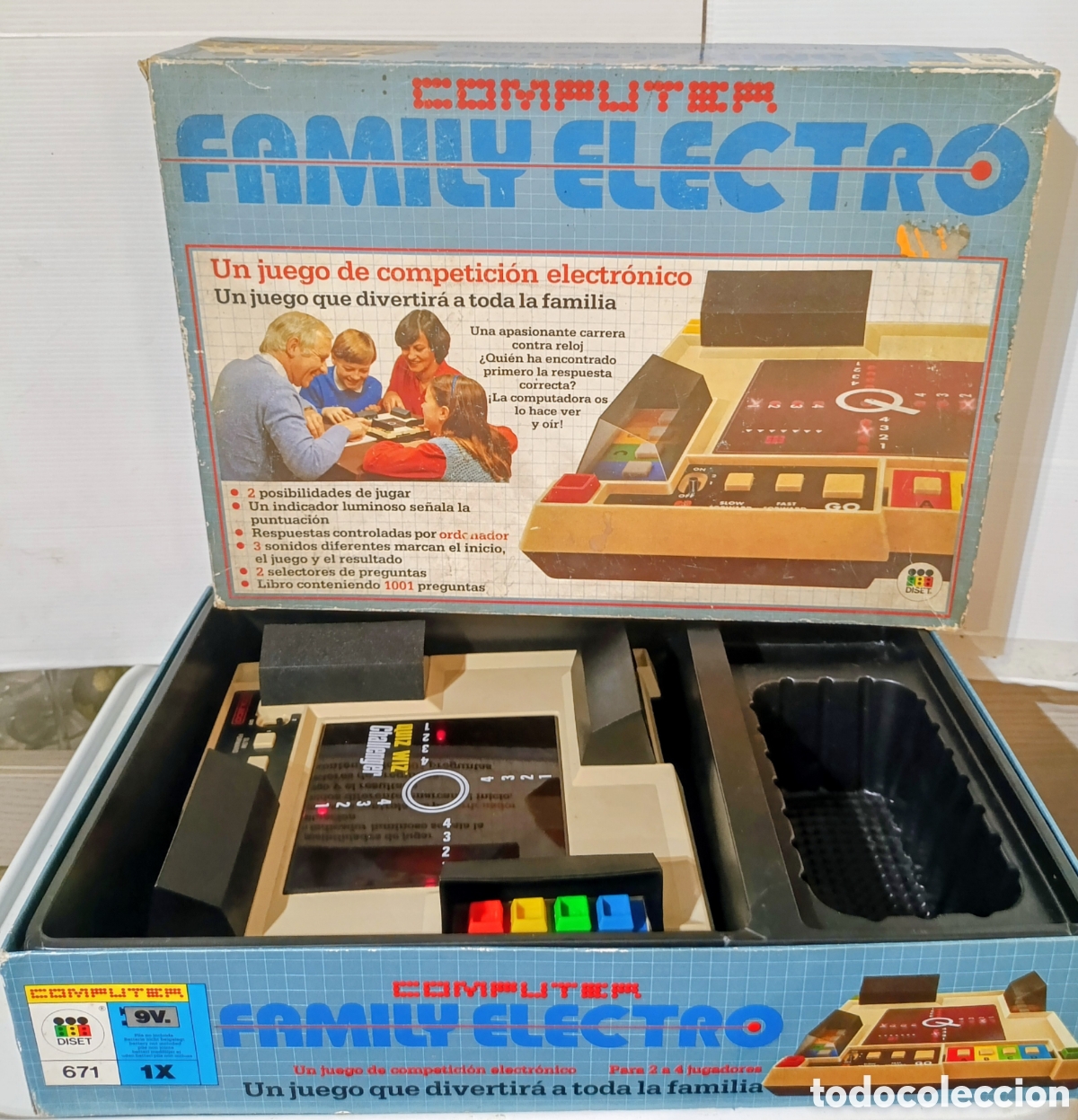 Juegos educativos: Juego Familia Electro Computer a&ntilde;o 1981