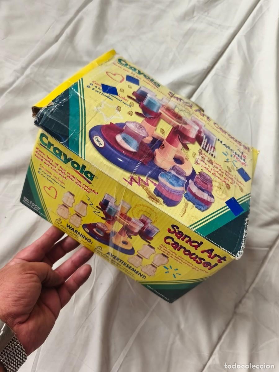 Juegos educativos: Crayola Sand Art Carouse. Vintage a&ntilde;o 2002 . Caja original