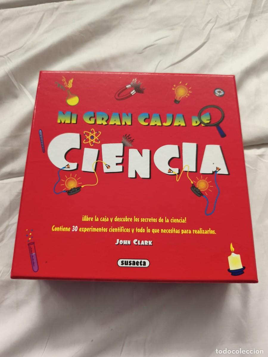 Juegos educativos: Mi gran caja de ciencia, escrito por John Clark y editado por Susaeta Ediciones