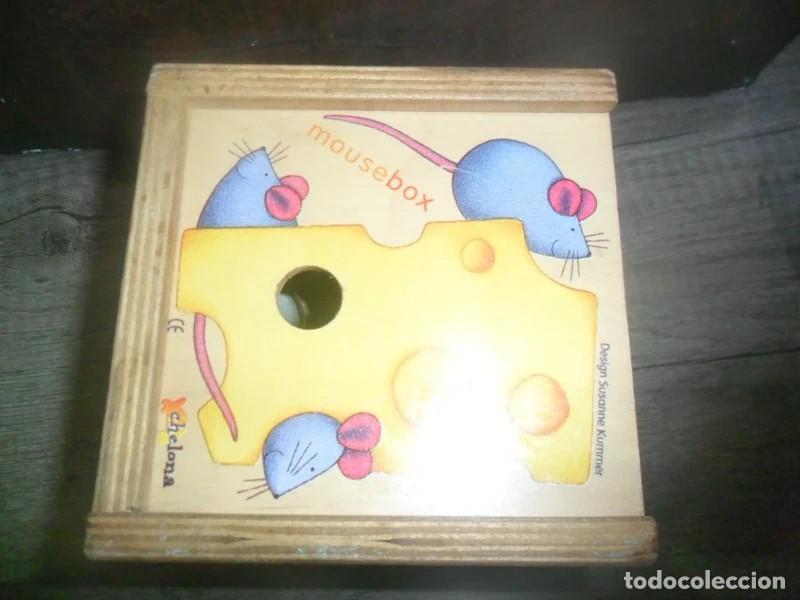 Giochi educativi: 585- Juguete educativo de madera, caja de encaje Mouse Box de Chelona 2.000