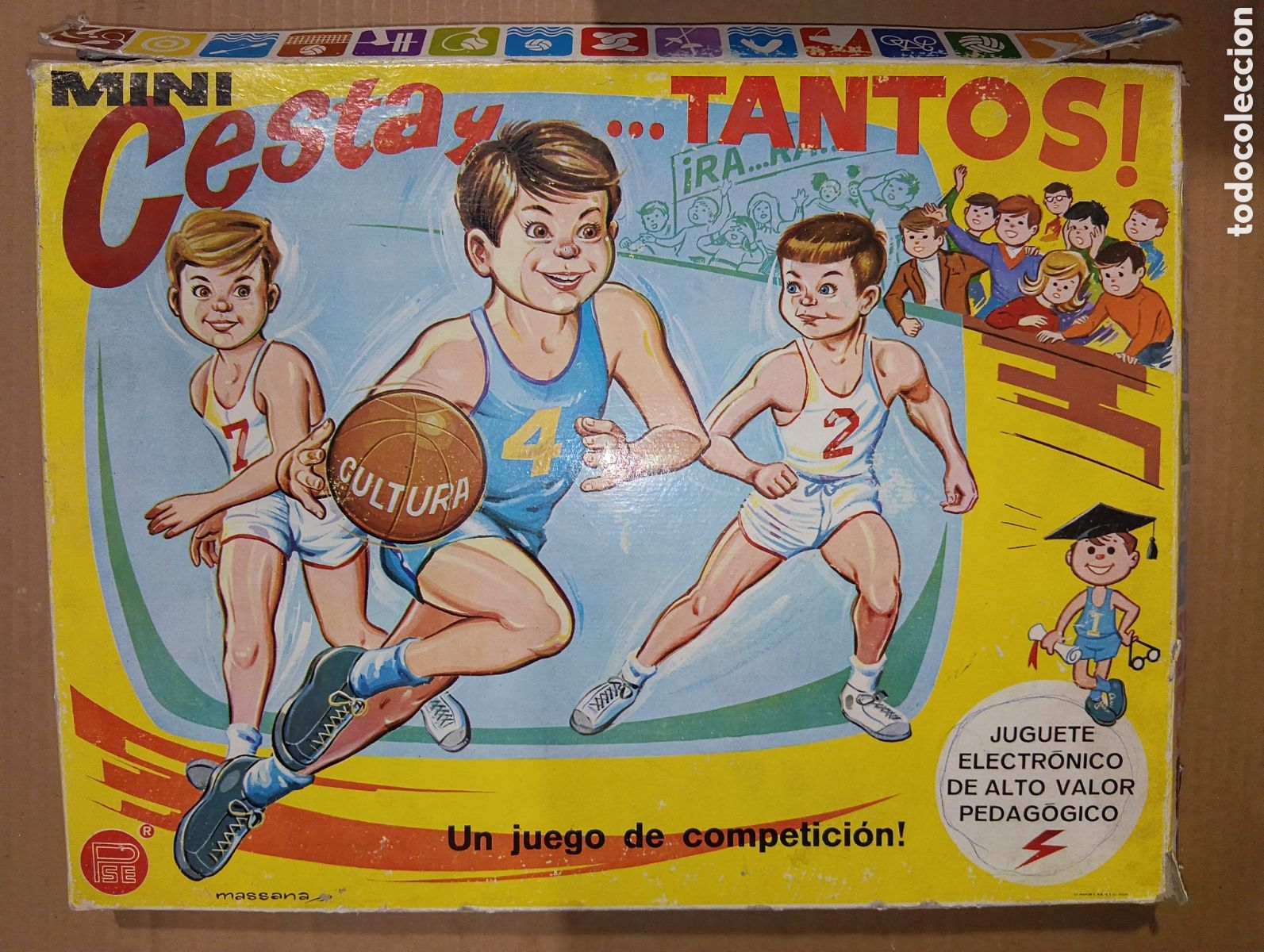 Juegos educativos: MINI CESTA Y TANTOS PSE