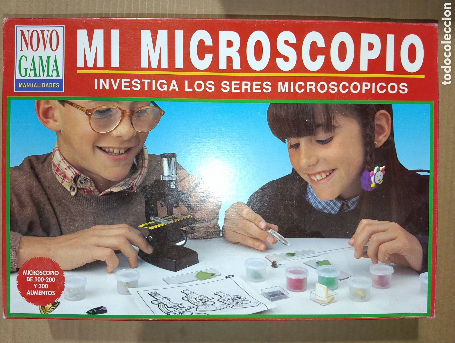 Juegos educativos: MI MICROSCOPIO NOVO GAMA