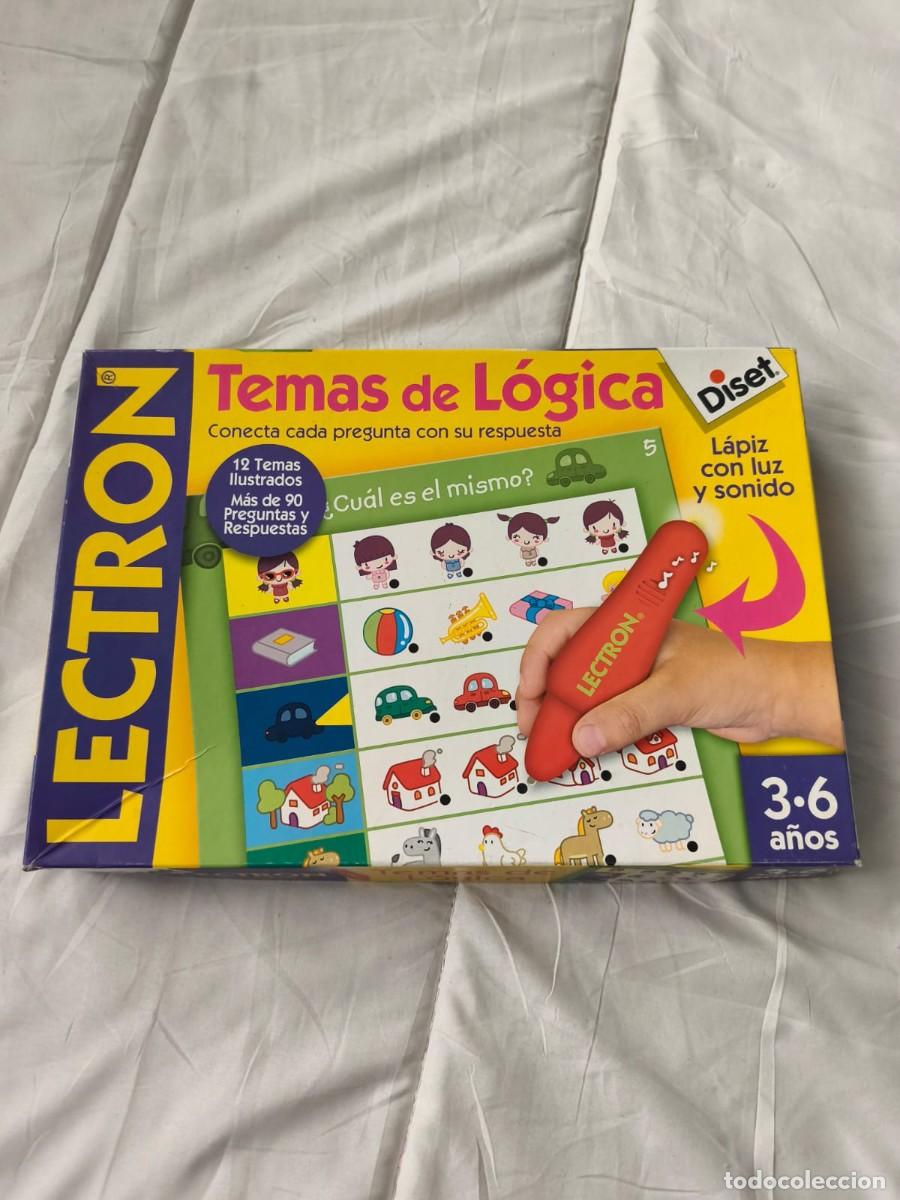 Juegos educativos: Lectr&oacute;n . 63882 . Temas de L&oacute;gica . 2011 . juego de mesa electr&oacute;nico . Diset . Caja original