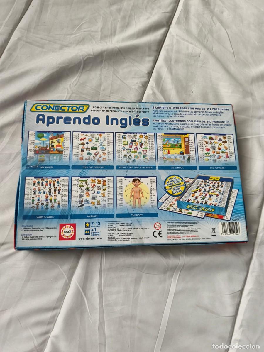 Juegos educativos: Conector . 14252 . Aprendo Ingl&eacute;s de la marca Educa. Caja original - Foto 5