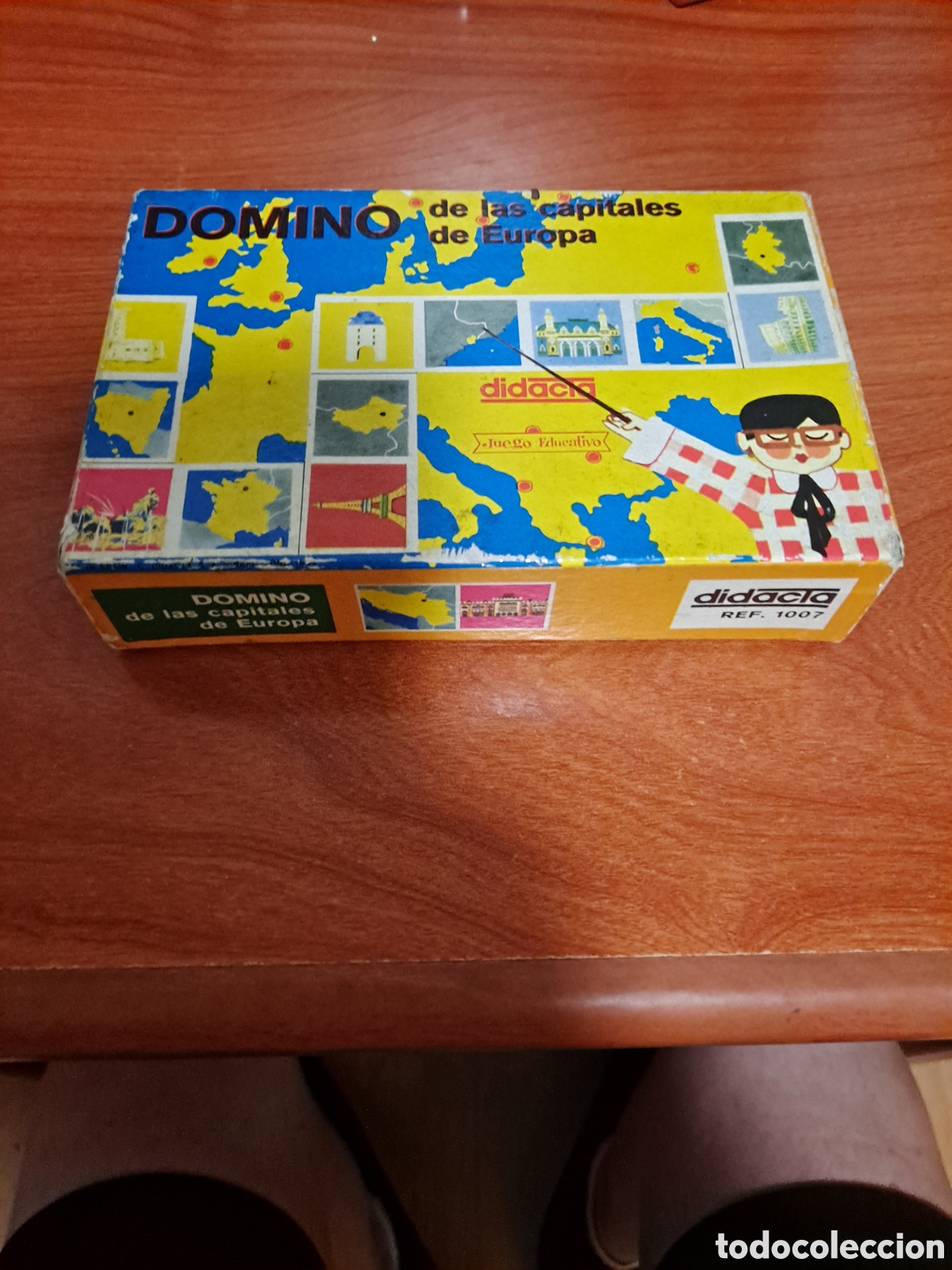 Juegos educativos: Juego Didacta Domino Capitales Europa