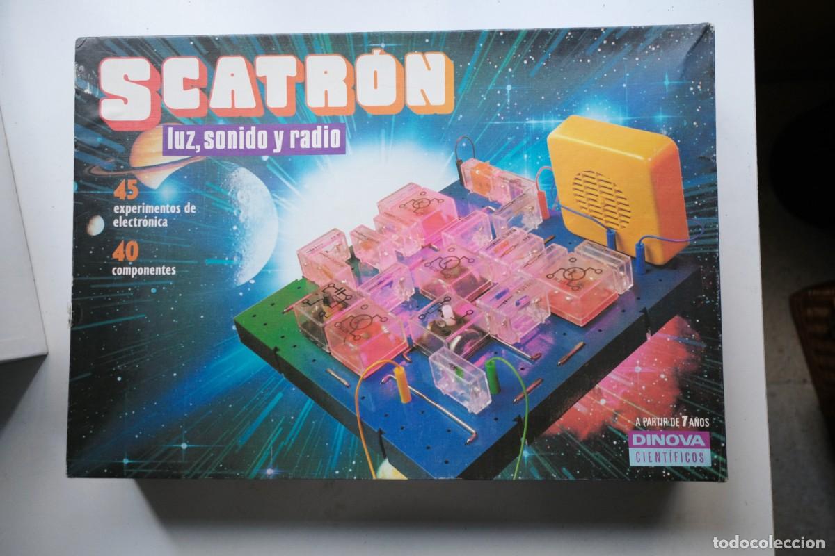 Juegos educativos: Juego de electr&oacute;nica Scatr&oacute;n - Luz, sonido y radio