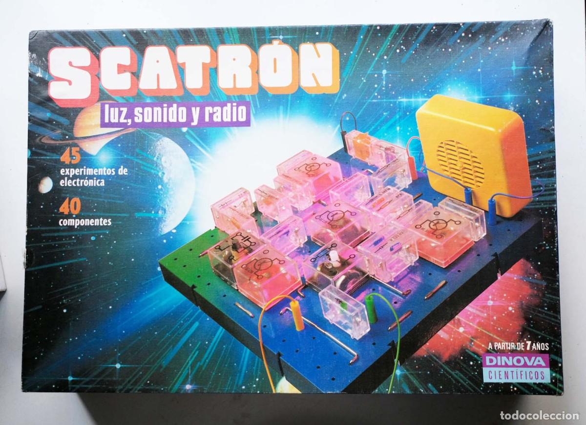 Juegos educativos: Juego de electr&oacute;nica Scatr&oacute;n - Luz, sonido y radio