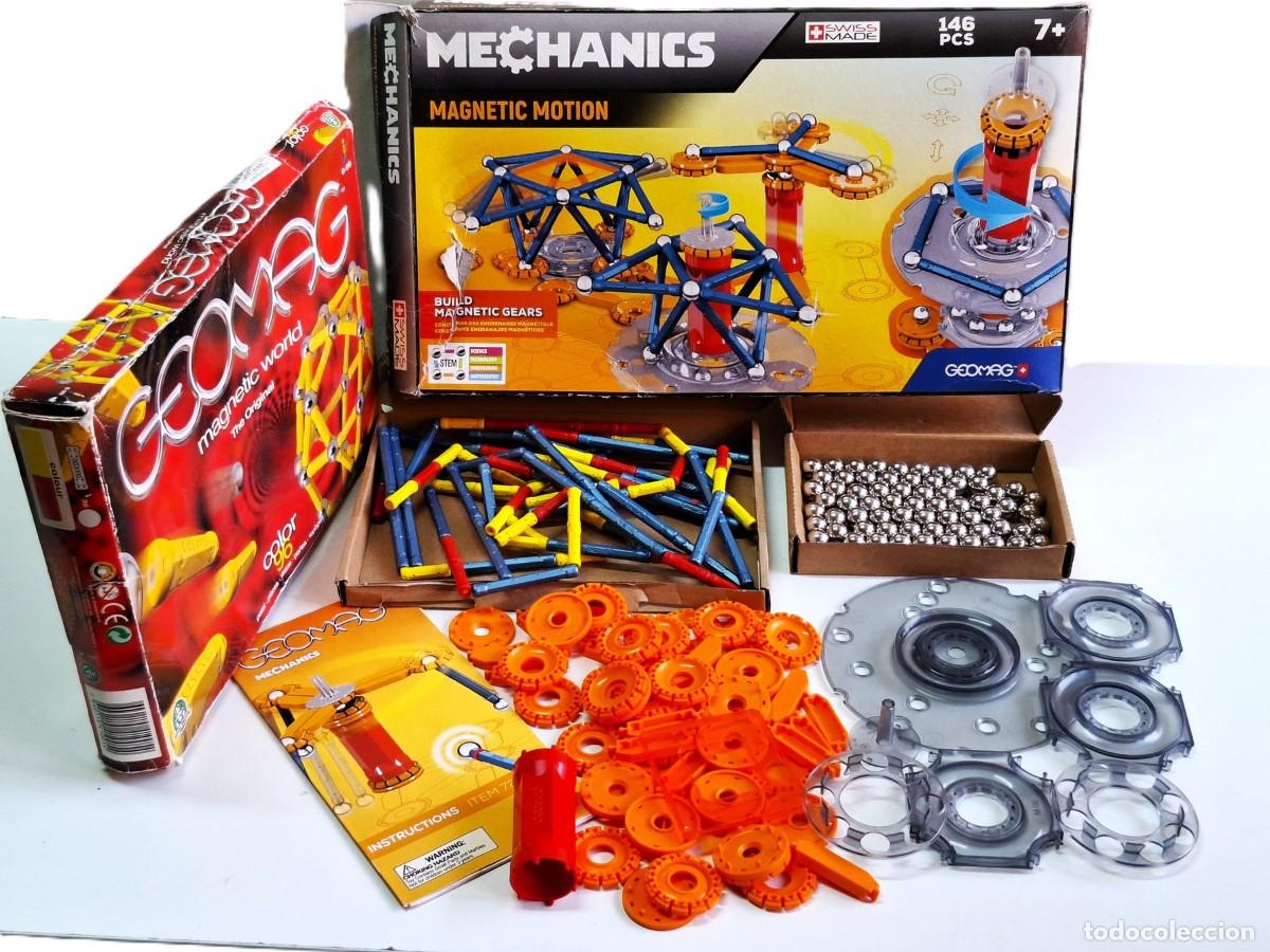 Giochi educativi: GEOMAG MAGNETIC SWISS MADE 228 PIEZAS - Kit de juguete Mechanics Magnetic Motion - Suiza