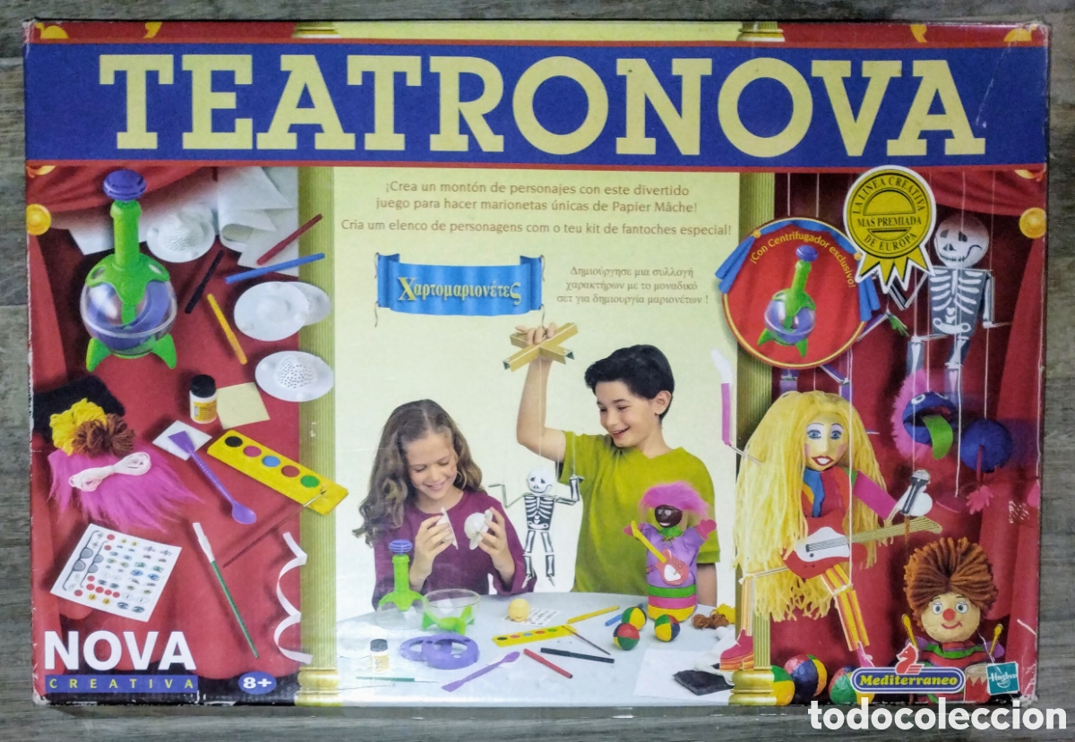 Giochi educativi: JUEGO EDUCATIVO vintage TEATRONOVA de MEDITERR&Aacute;NEO de BIZACK precintado SIN ESTRENAR.
