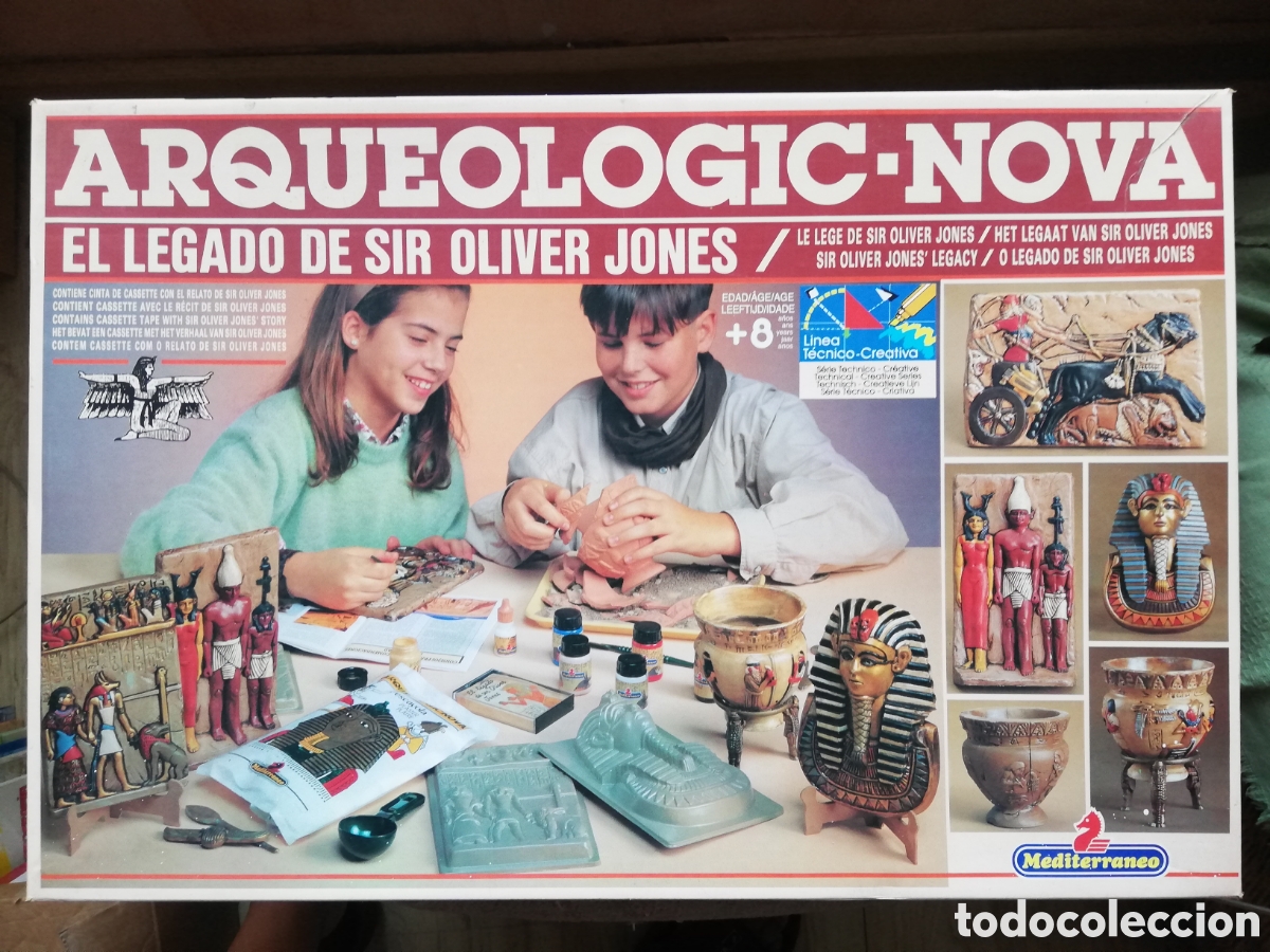 Juegos educativos: Arqueologic-Nova. El legado de Sir Oliver Jones. Juego educativo