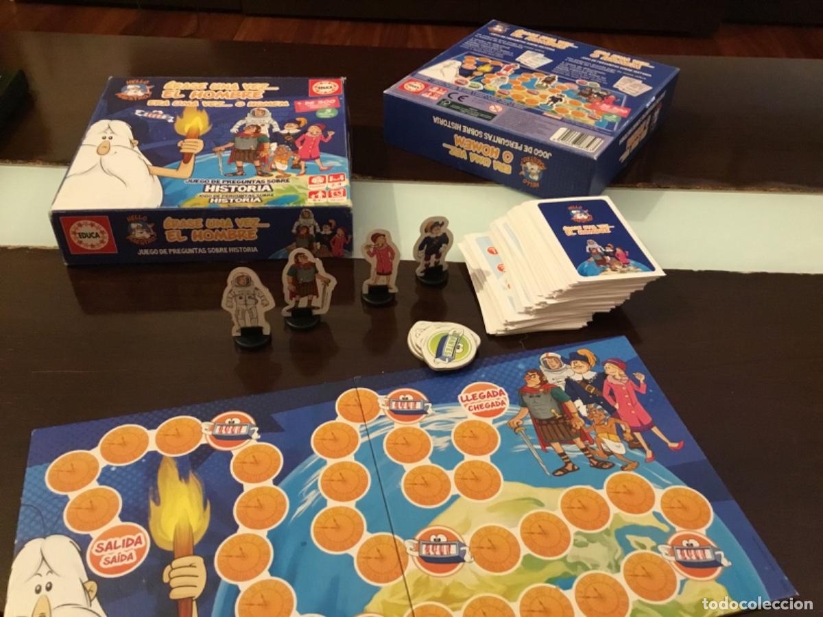 Juegos educativos: Juego &eacute;rase una vez el hombre, completo y pr&aacute;cticamente a estrenar ,Educa