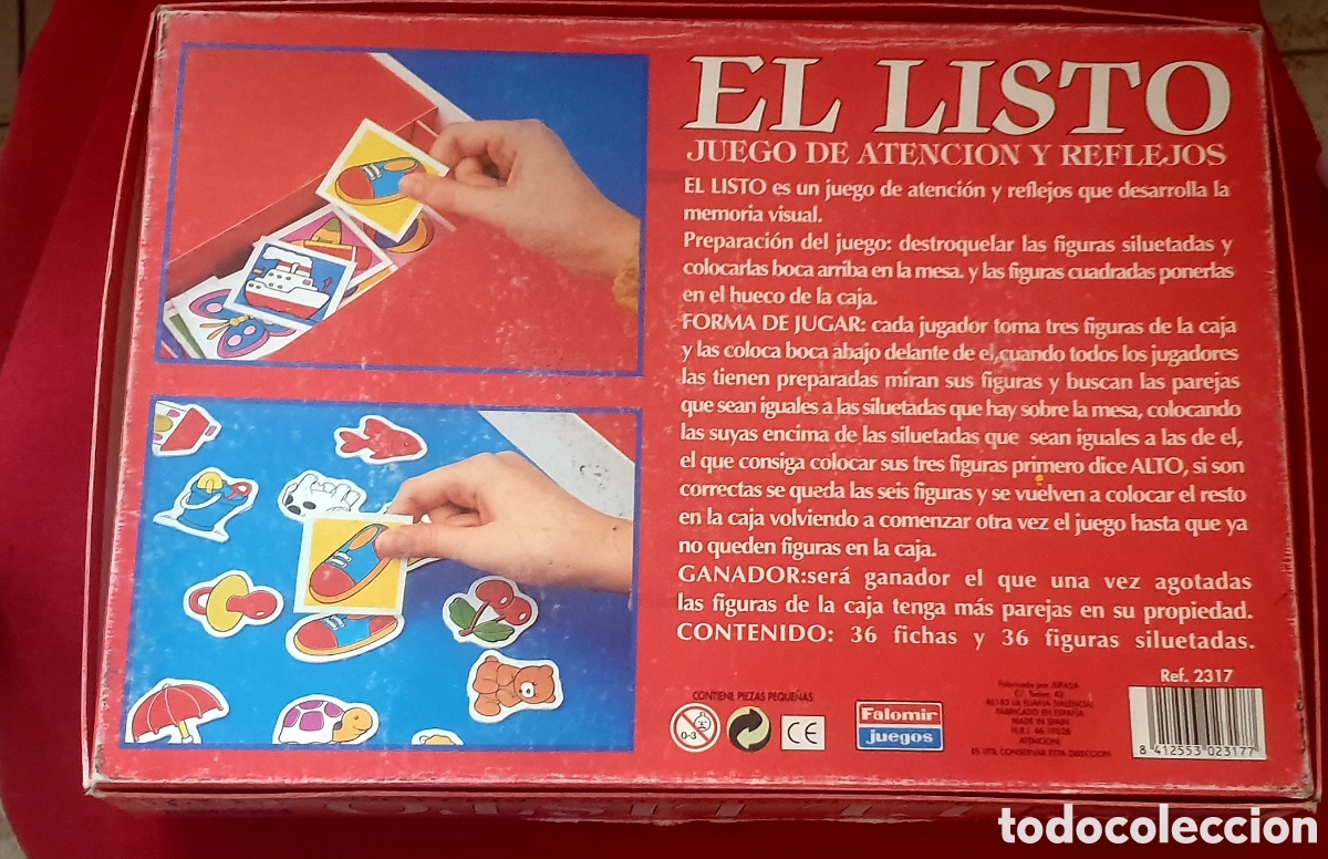 Juegos educativos: JUEGO DE MESA EL LISTO DE FALOMIR - Foto 2