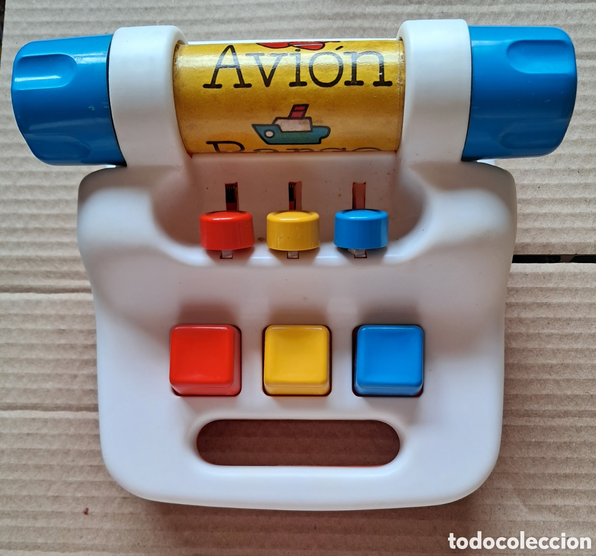 Juegos educativos: Primera infancia. Mini maquina de escribir. Parece la de Playskool pero no veo marca