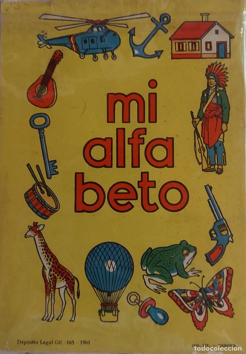Juegos educativos: ANTIGUO CUADERNO ( MI ALFABETO ) DE EDITOTIAL SALVATELLA del 1961