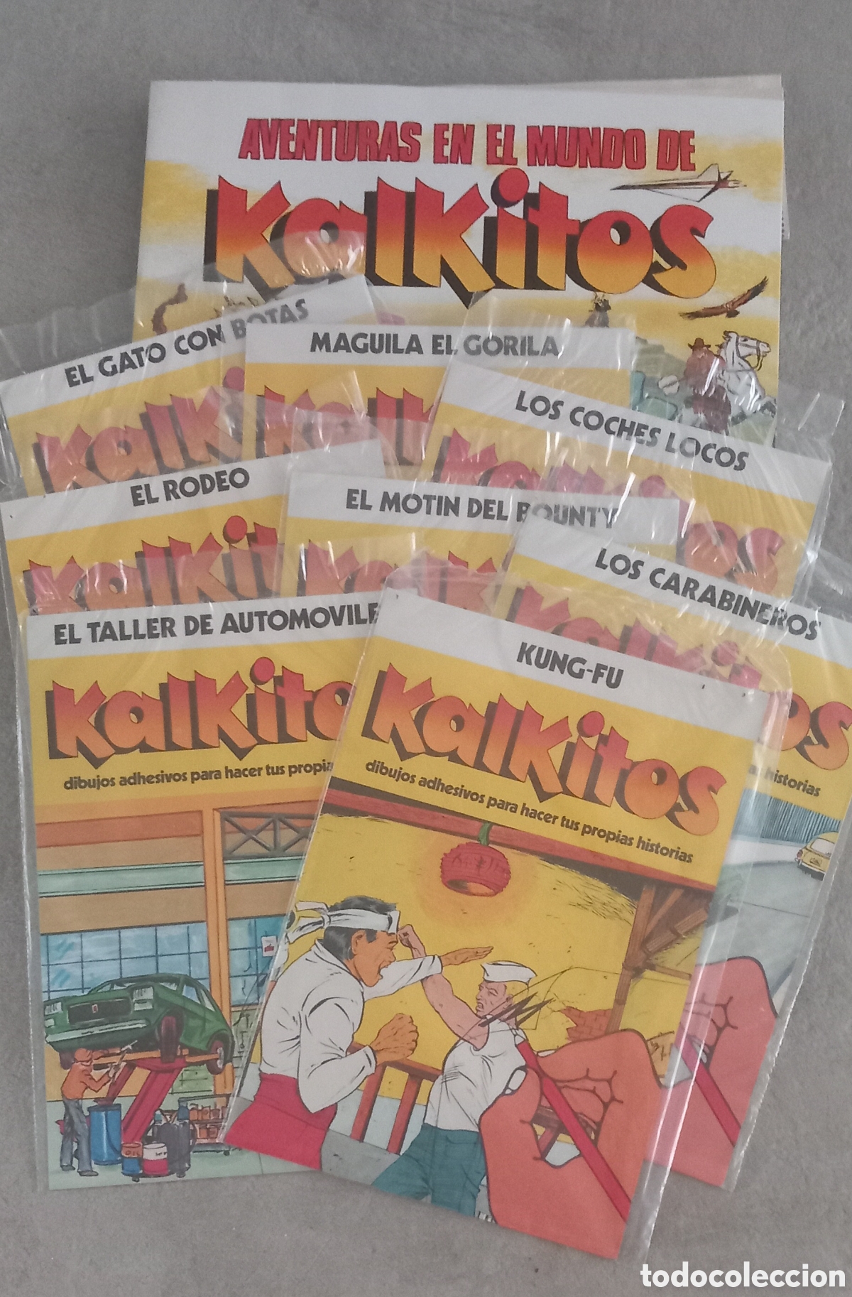 Juegos educativos: Lote de 8 aventuras en el mundo de Kalkitos sin abrir