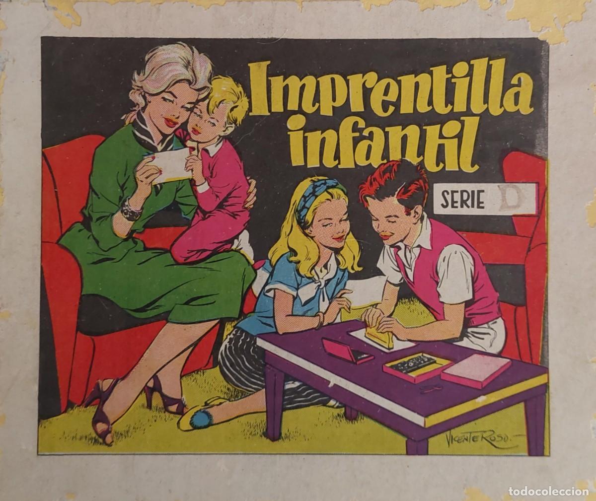 Juegos educativos: ANTIGUA IMPRENTILLA INFANTIL DE LOS A&Ntilde;OS 60 ILUSTRACIONES (VICENTE ROSO.
