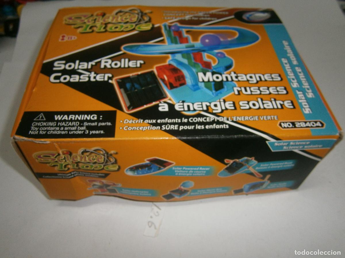 Juegos educativos: KIT EDUCATIVO DE CIENCIA MONTAJE STEM MONTA&Ntilde;A RUSA SOLAR NUEVO EN SU CAJA