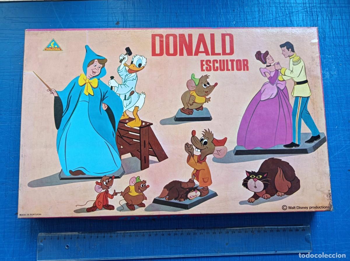 Juegos educativos: Donald Escultor (a&ntilde;os 70) - Juego de Majora - Portugal - Majora&rsquo;s Game