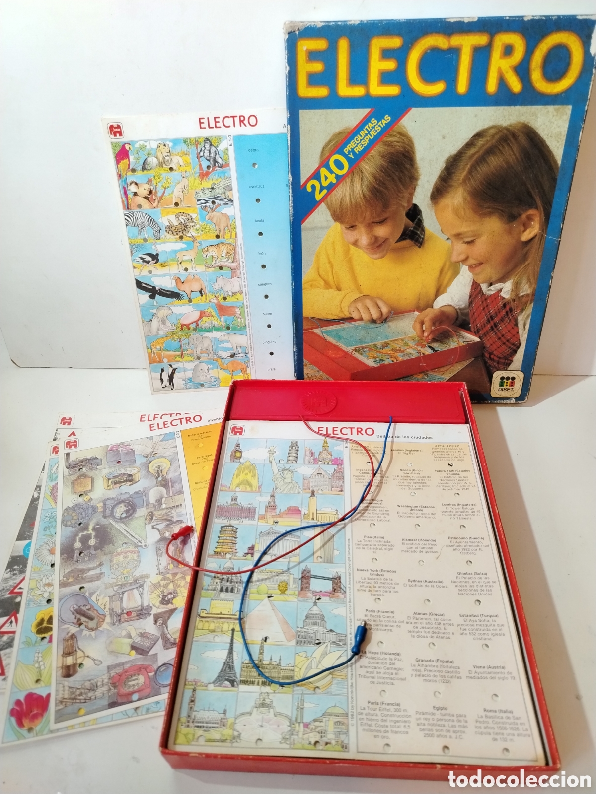 Juegos educativos: Electro 240 preguntas y respuestas, completo