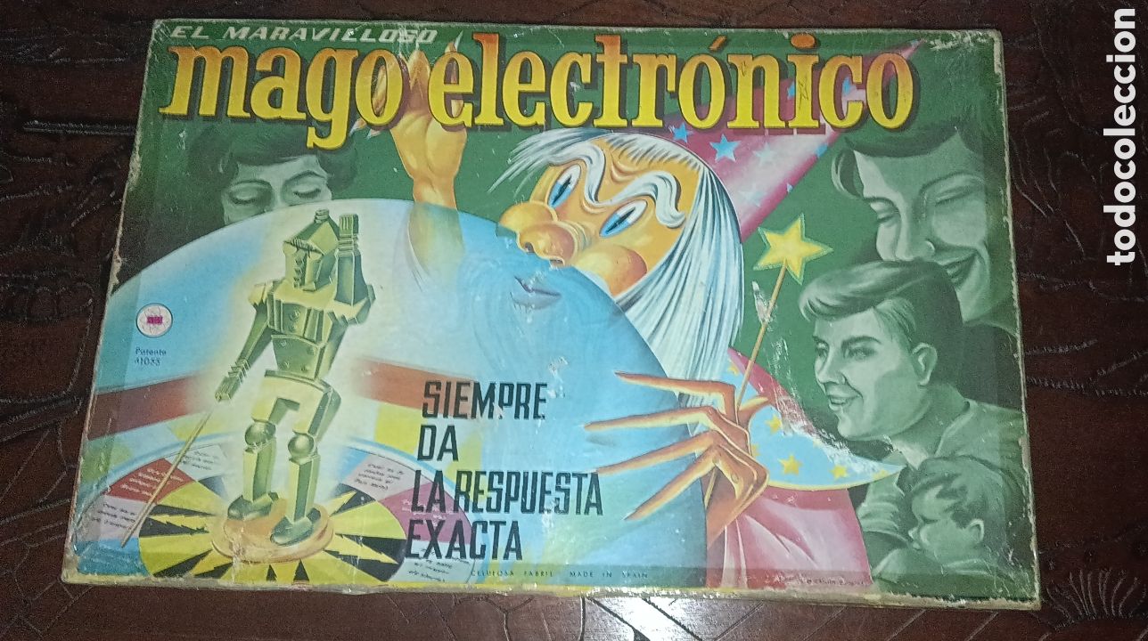 Juegos educativos: ANTIGUO JUEGO EL MAGO ELECTR&Oacute;NICO CEFA