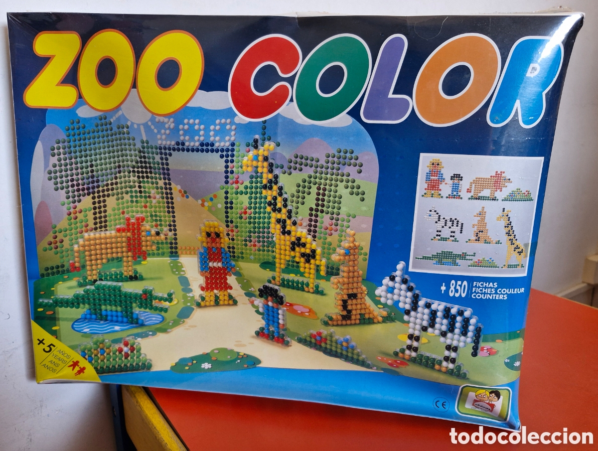 Juegos educativos: ZOO COLOR.CHICOS 80'S.CAJA SIN ABRIR.