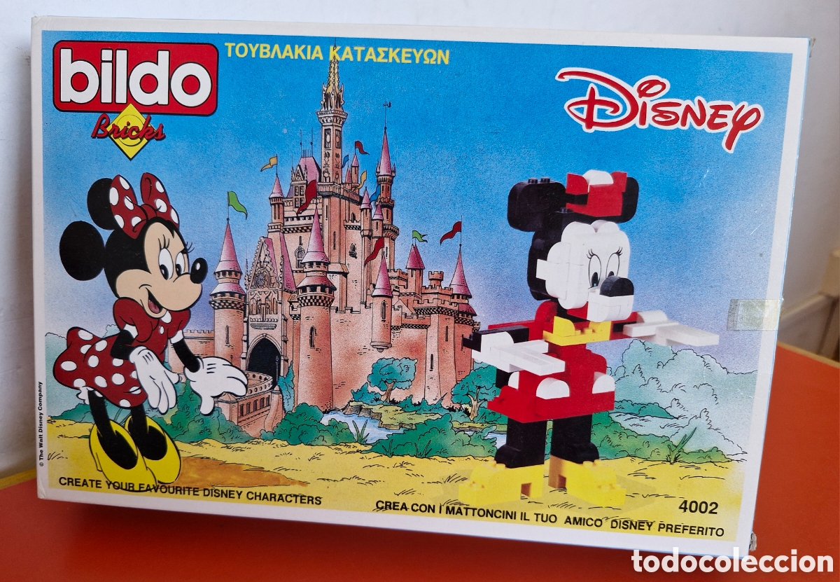 Juegos educativos: CONSTRUCCI&Oacute;N MINNIE.BILDO - BRICKS / GIOCHI 90'S.NUEVO EN CAJA.