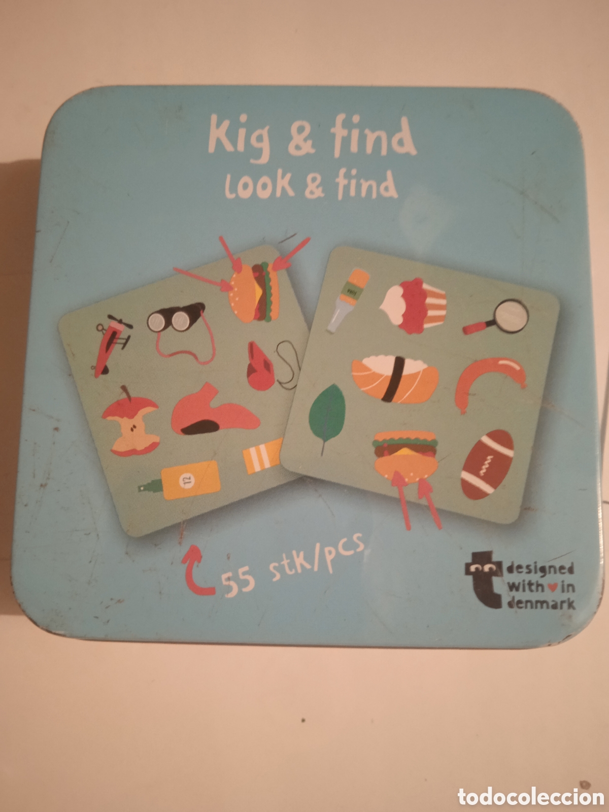 Juegos educativos: KIG Y FIND 55 CARTAS