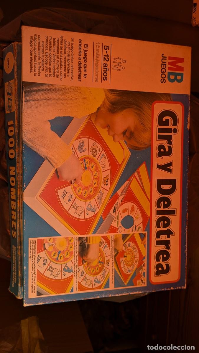 Juegos educativos: Lote 2 juegos educativos vintage Educa &mdash; Mil palabras y 1000 nombres