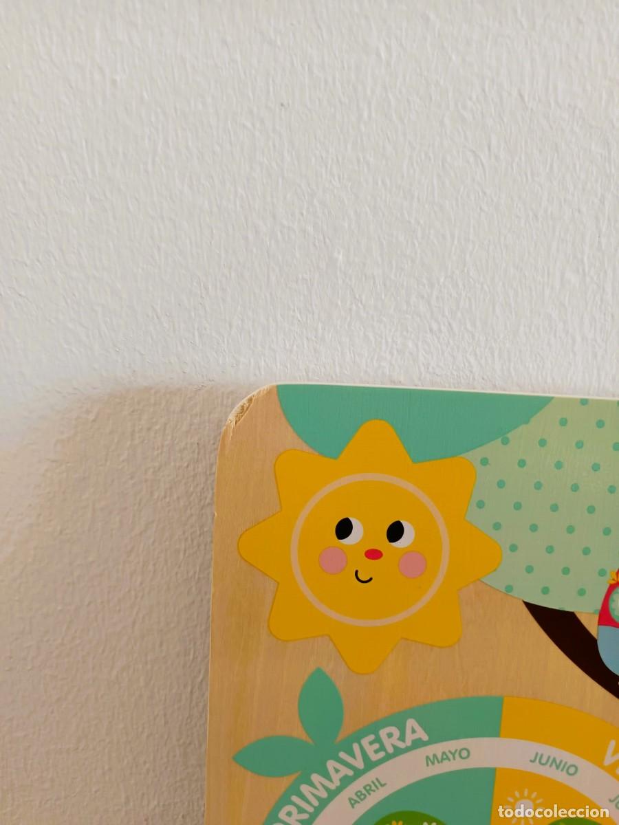 Juegos educativos: Calendario infantil de madera - Foto 3