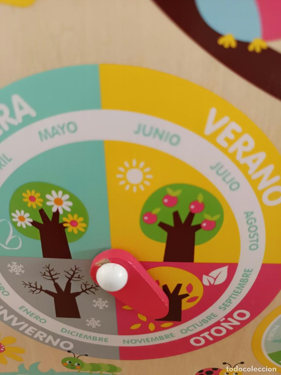 Juegos educativos: Calendario infantil de madera - Foto 4