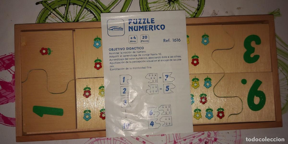 Juegos educativos: GOULA PUZZLE NUMERICO - Foto 2