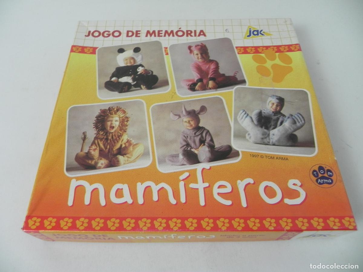 Juegos educativos: Jogo de Mem&oacute;ria Mam&iacute;feros - Toyster / JAK (Brasil, 1997) - Fotograf&iacute;a Tom Arma