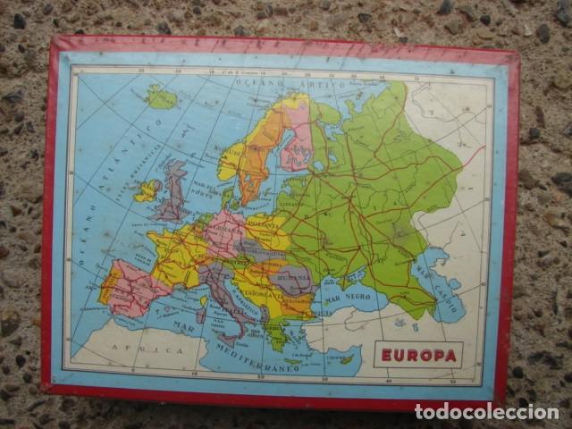 Juegos educativos: ANTIGUO ROMPECABEZAS EUROPA