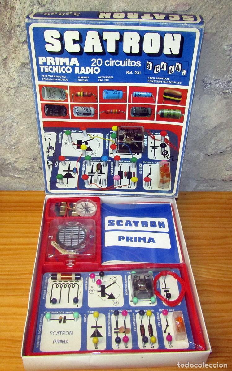 Juegos educativos: SCATRON PRIMA: TECNICO RADIO, DE SCALA - NUEVO Y PRECINTADO - A&Ntilde;OS 70