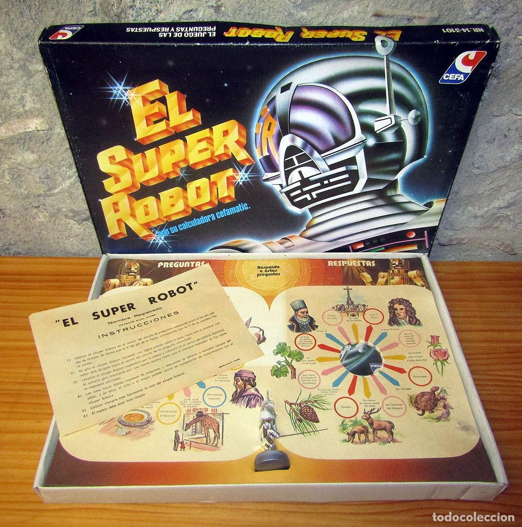 Juegos educativos: EL SUPER ROBOT, DE CEFA - ANTIGUO JUEGO DE PREGUNTAS Y RESPUESTAS - NUEVO Y EN SU CAJA