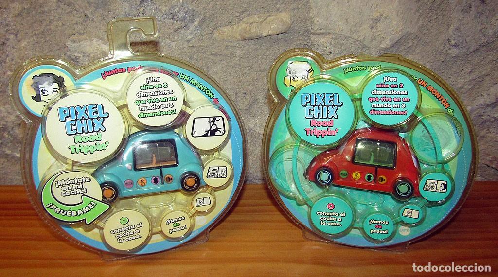 Juegos educativos: LOTE 2 BLISTERS PIXEL CHIX ROAD TRIPPIN, DE MATTEL - SIMILAR TAMAGOTCHI