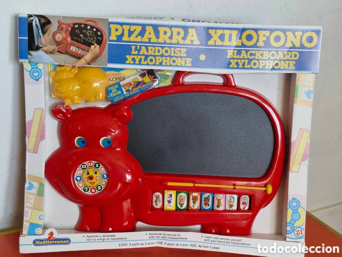 Juegos educativos: PIZARRA XIL&Oacute;FONO.MEDITERR&Aacute;NEO 90'S.SIN USO,EN CAJA.CON FALLO.