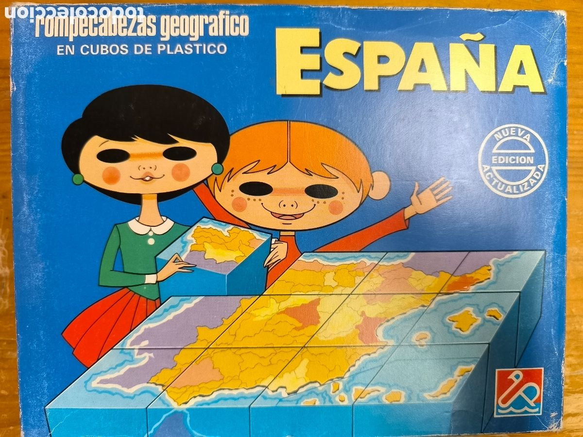 Juegos educativos: Rompecabezas en cubos de pl&aacute;stico Espa&ntilde;a dalmau carles