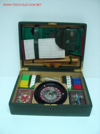 Juegos de mesa: ANTIGUA CAJA JUEGOS DE MESA - Foto 1