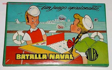 Juegos de mesa: ANTIGUO JUEGO DE MESA - BATALLA NAVAL - Foto 1