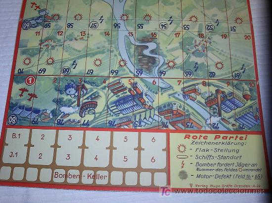 Juegos de mesa: ANTIGUO JUEGO DE MESA B&Eacute;LICO ALEM&Aacute;N - Foto 10