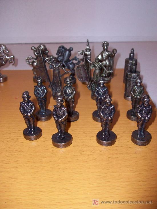 Juegos de mesa: Original Juego de Ajedrez en metal Macizo &iexcl; ver ! - Foto 3